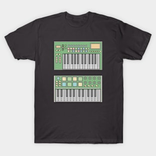 Green Mini Synthesizer T-Shirt